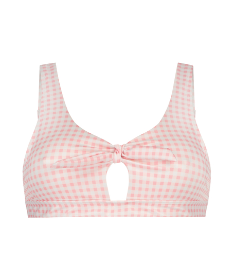 Seychelles bikini crop top, Rosa