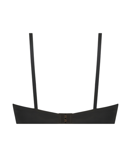 Steph upolstret BH med spiler, Svart