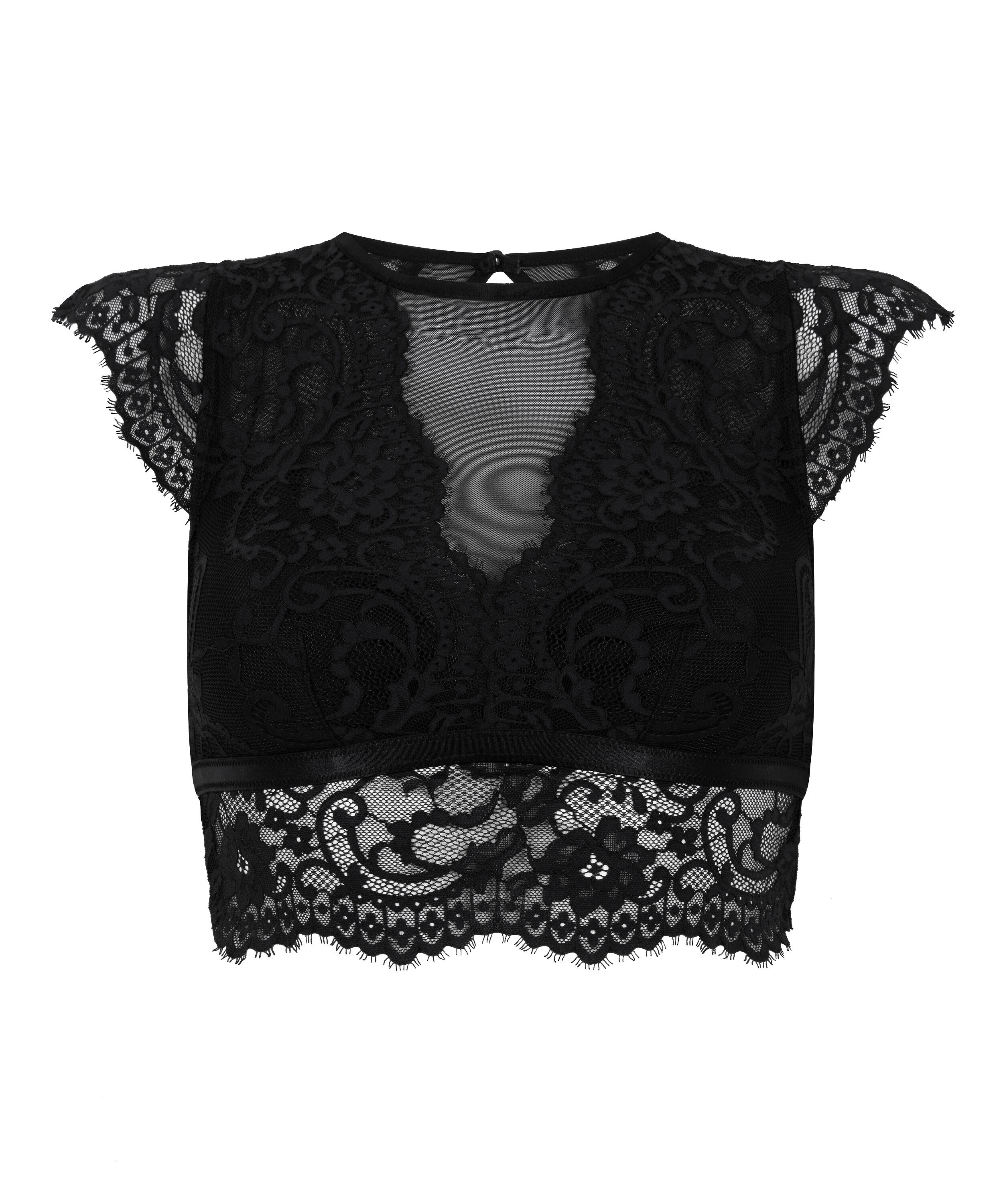 Valora bralette, Svart