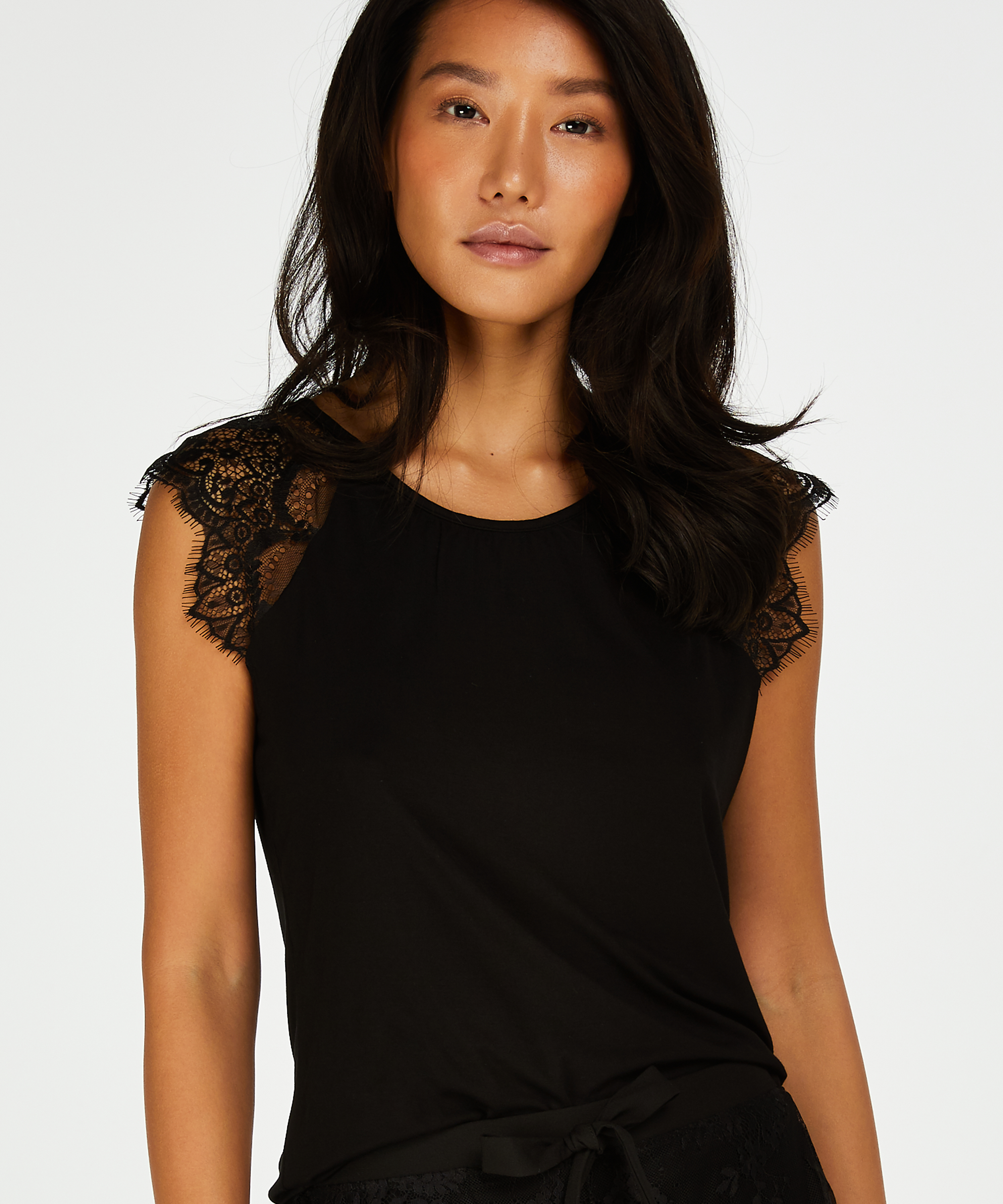 Jersey blondesinglet, Svart, main