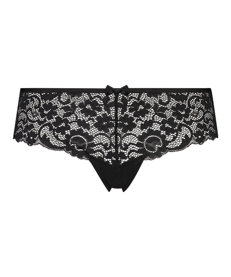 Mia brasiliansk shorts, Svart