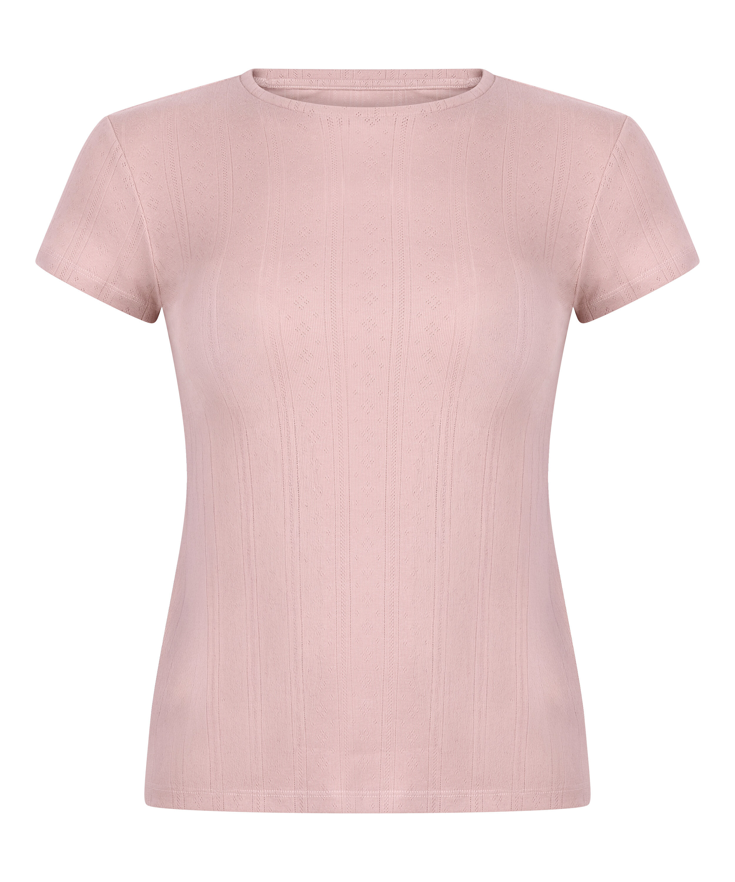 Pointelle topp, Rosa