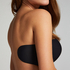 Stick on bra, Svart