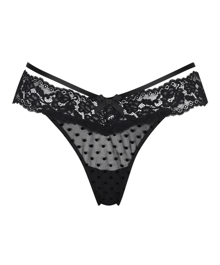 Ekstra lav g-streng Jada, Svart