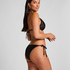 Triangle bikinitopp Boho, Svart