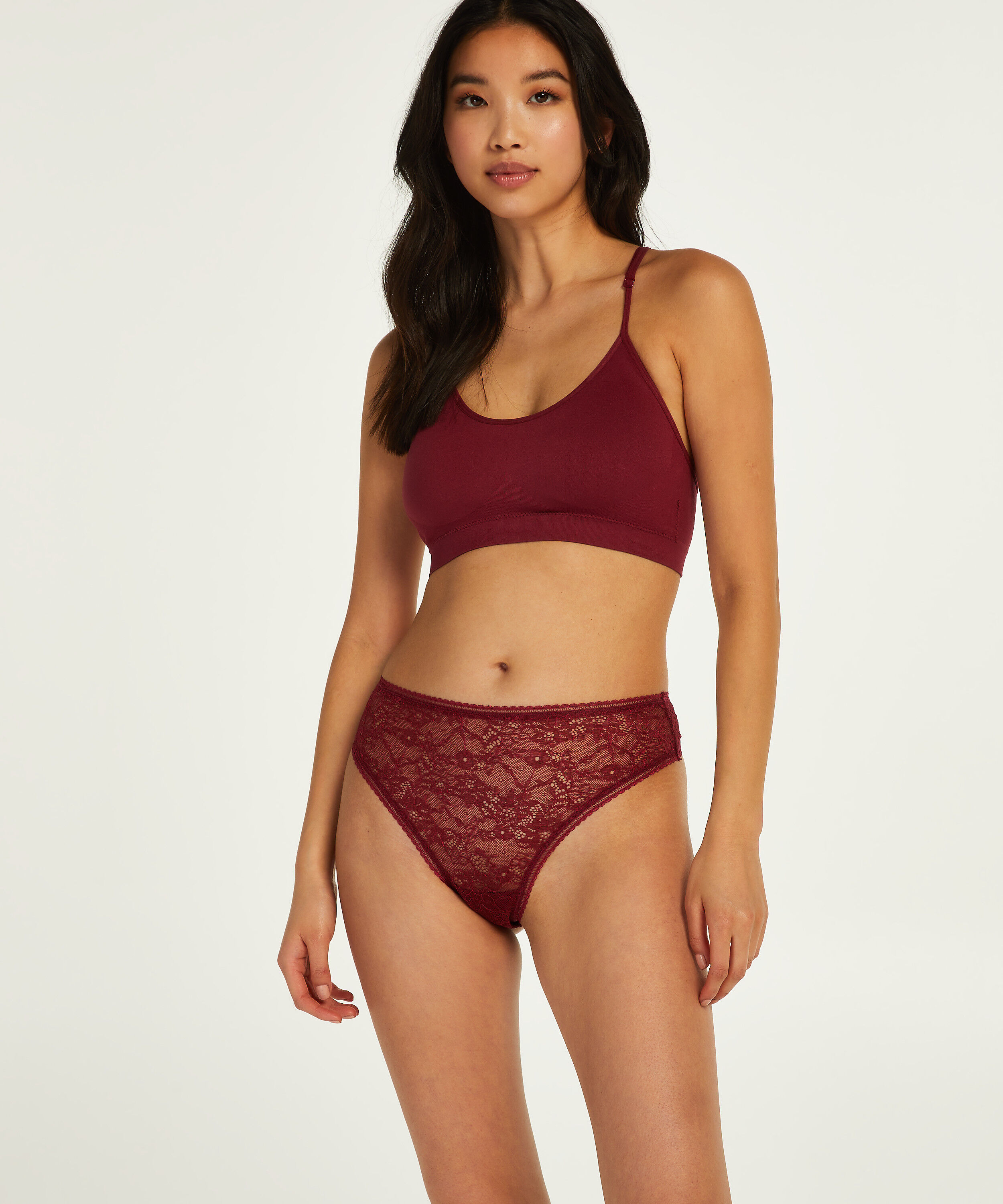 3-pack Lyla HW string, R&oslash;d