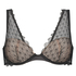 Elvie padded underwired bra, Svart