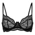 Uvattert bh med bøyle Isabelle, Svart