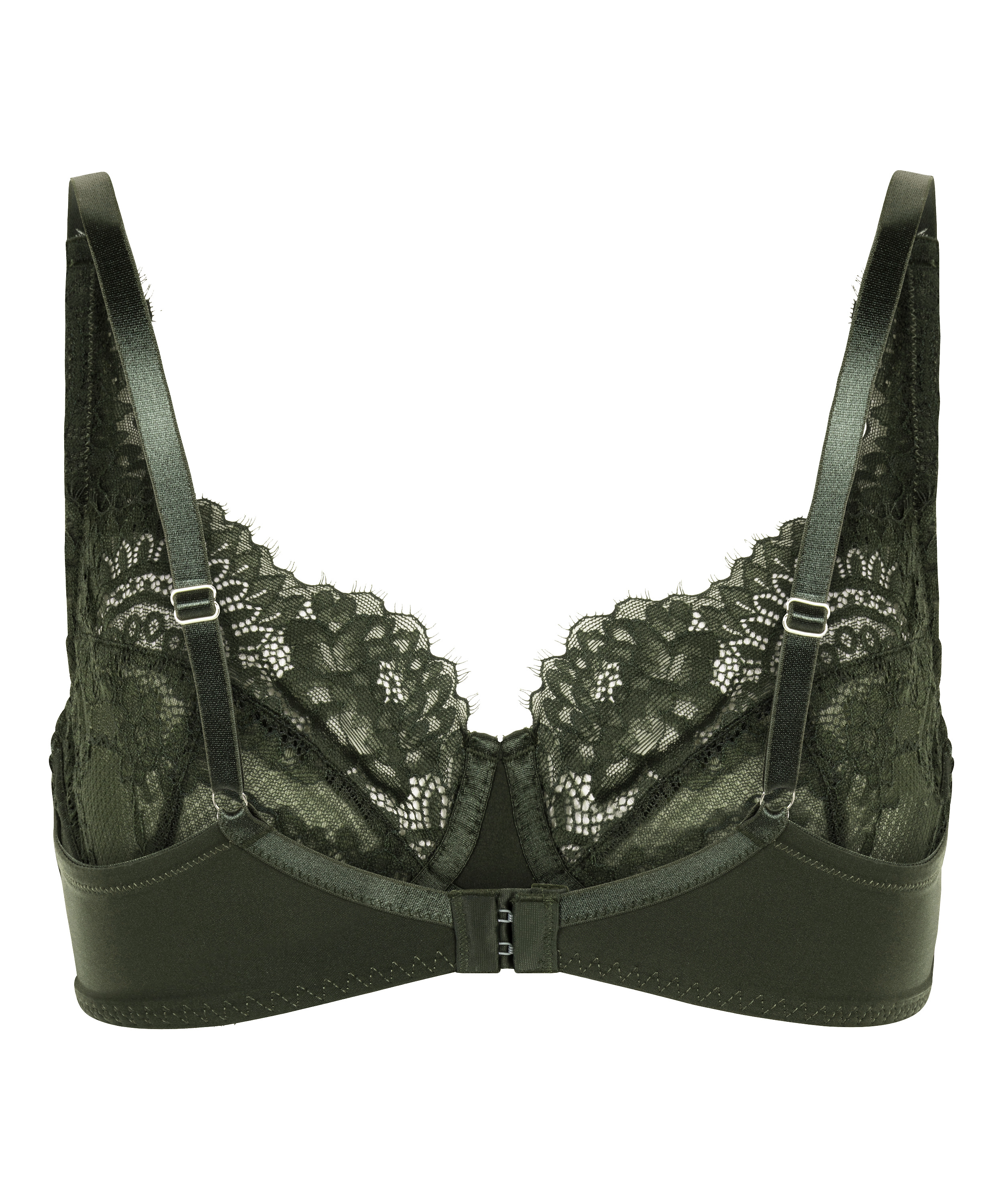 Amara ufôret BH med bøyle, Grønn, main