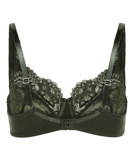 Amara ufôret BH med bøyle, Grønn