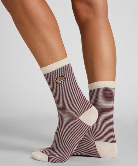 3 par sokker Giftpack, Hvit