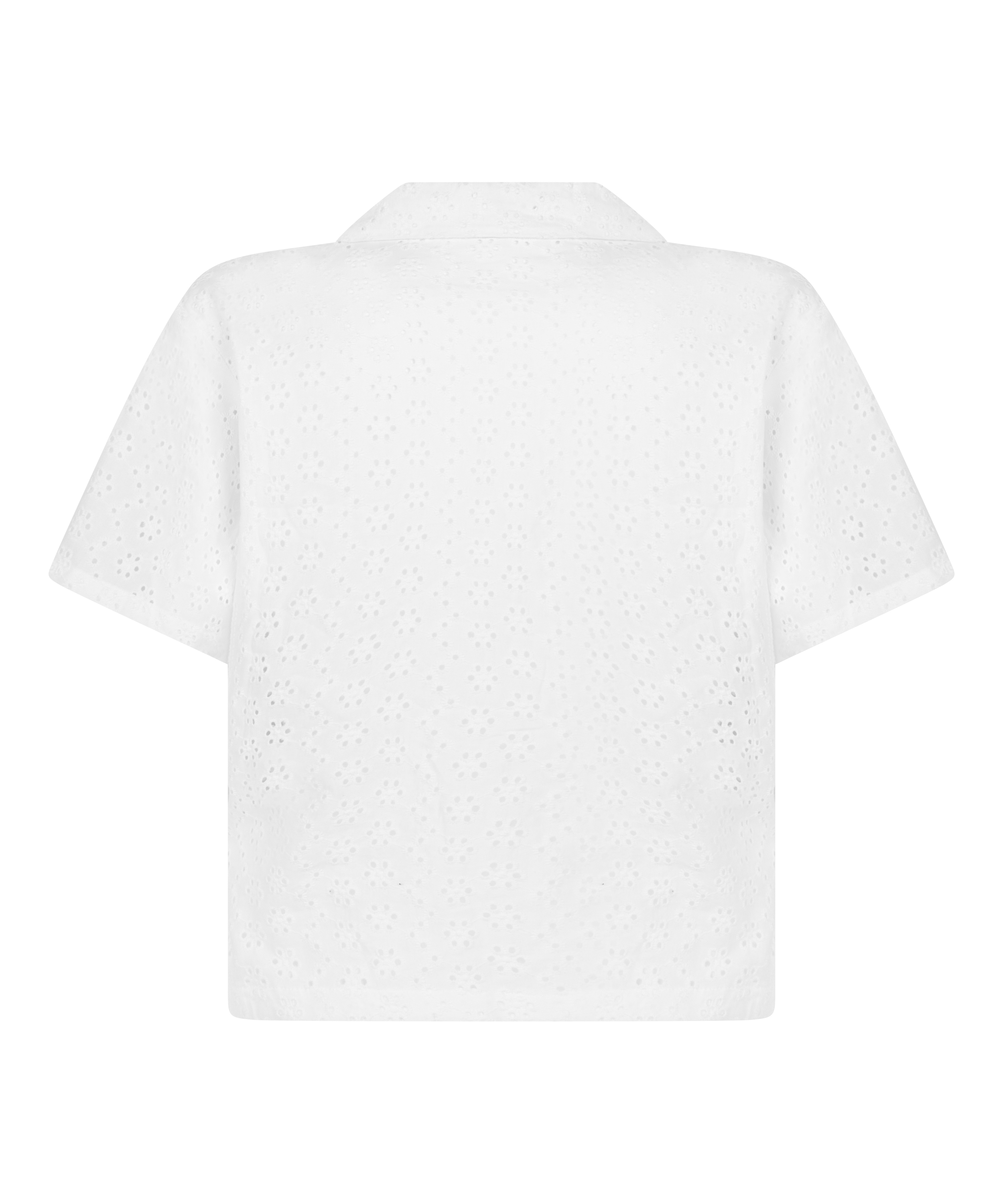 Jakke Broiderie Anglaise, Hvit, main