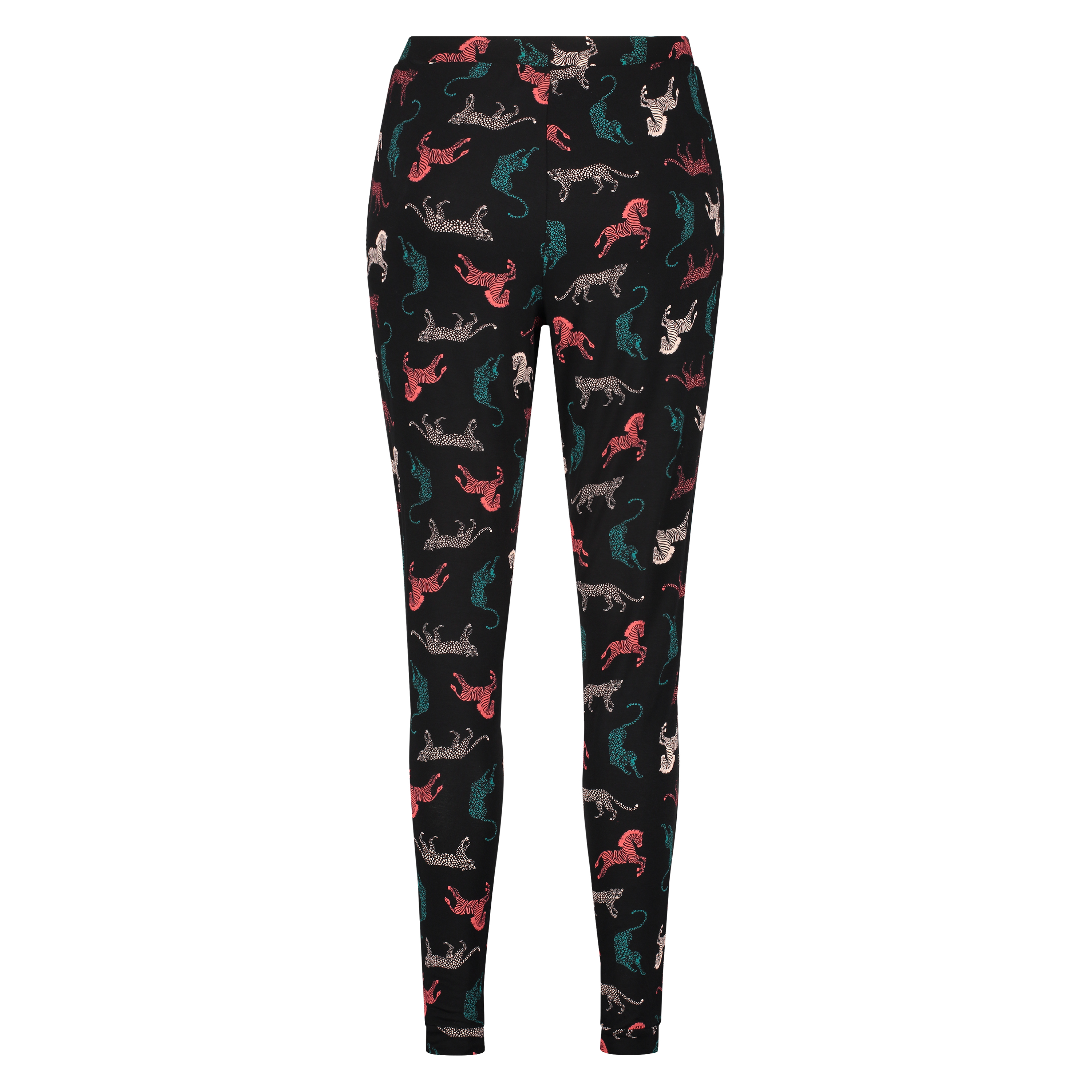 Petite Jersey pysjamasbukser, Svart, main