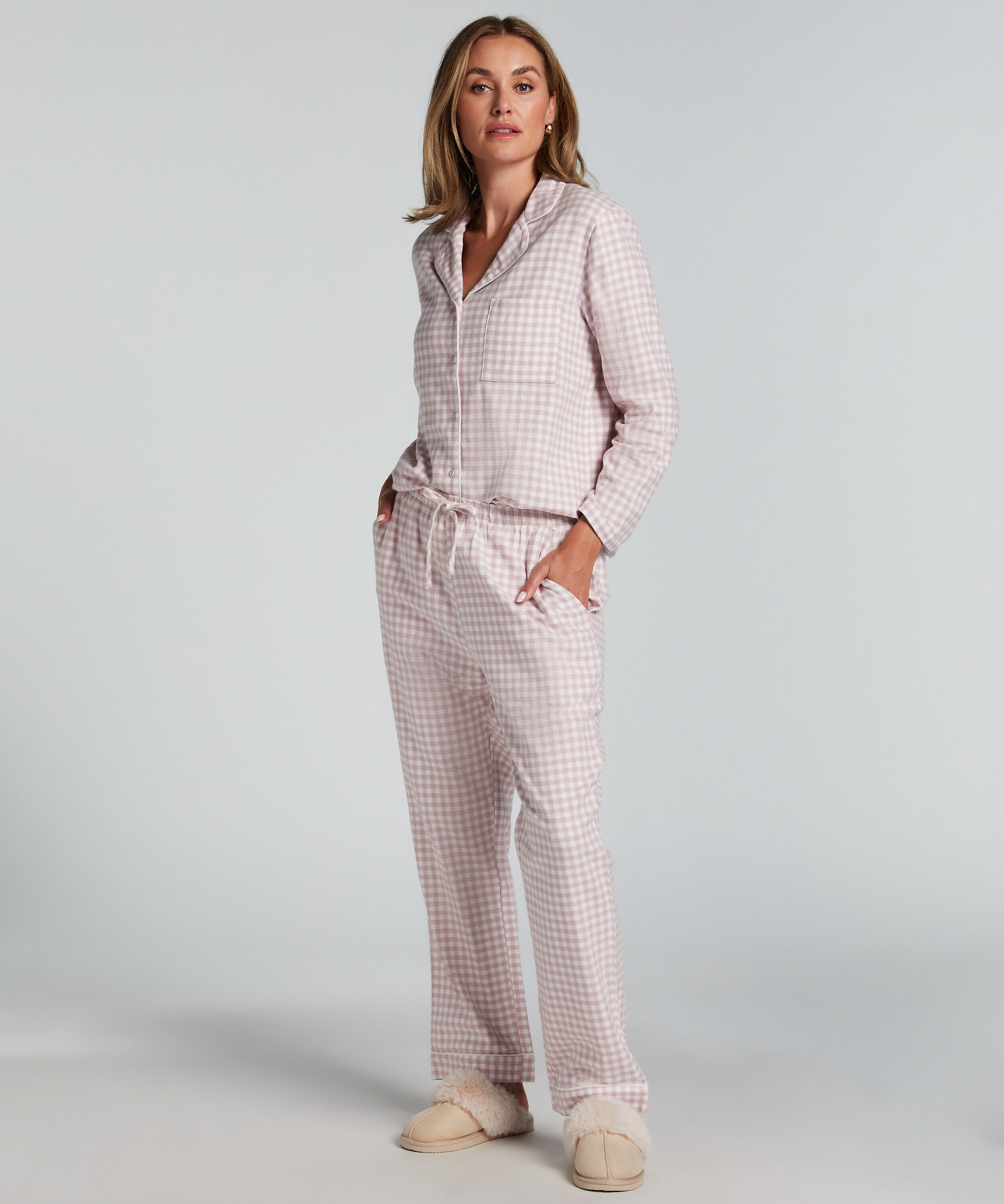 Flannel pysjamasbukse, Lilla