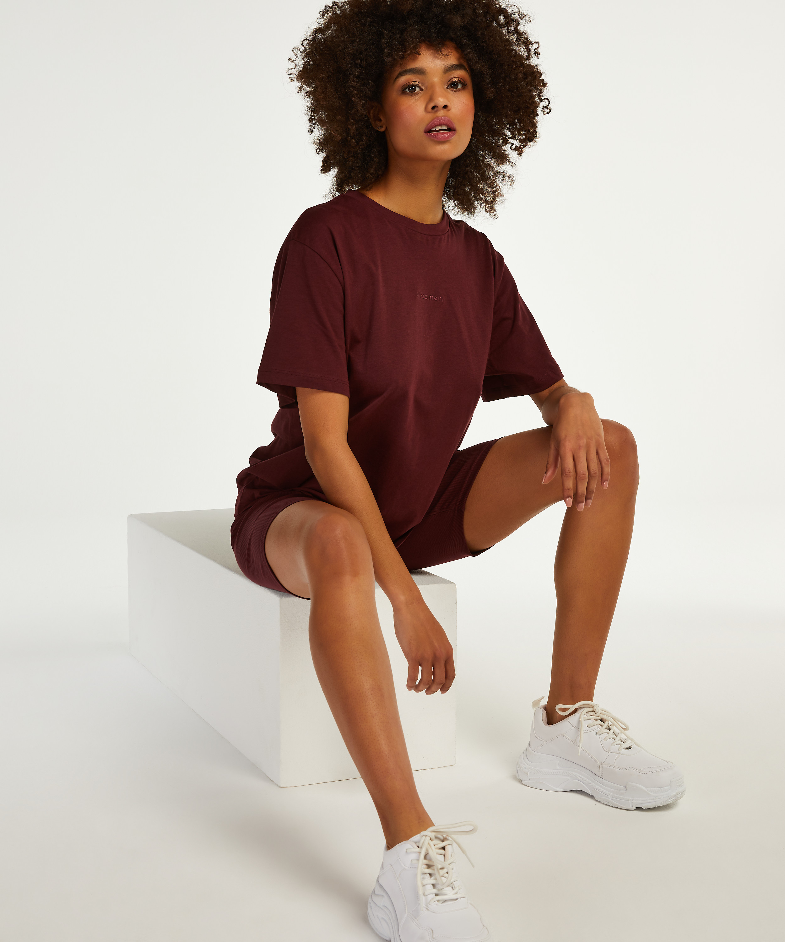 Biker kort pysjamassett, R&oslash;d, main