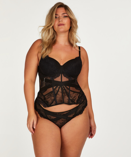 Bellatrix bustier, Svart