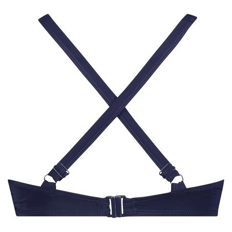 Sunset Dreams foret bikinitopp med b&oslash;yle, sk&aring;l E og st&oslash;rre, Bl&aring;