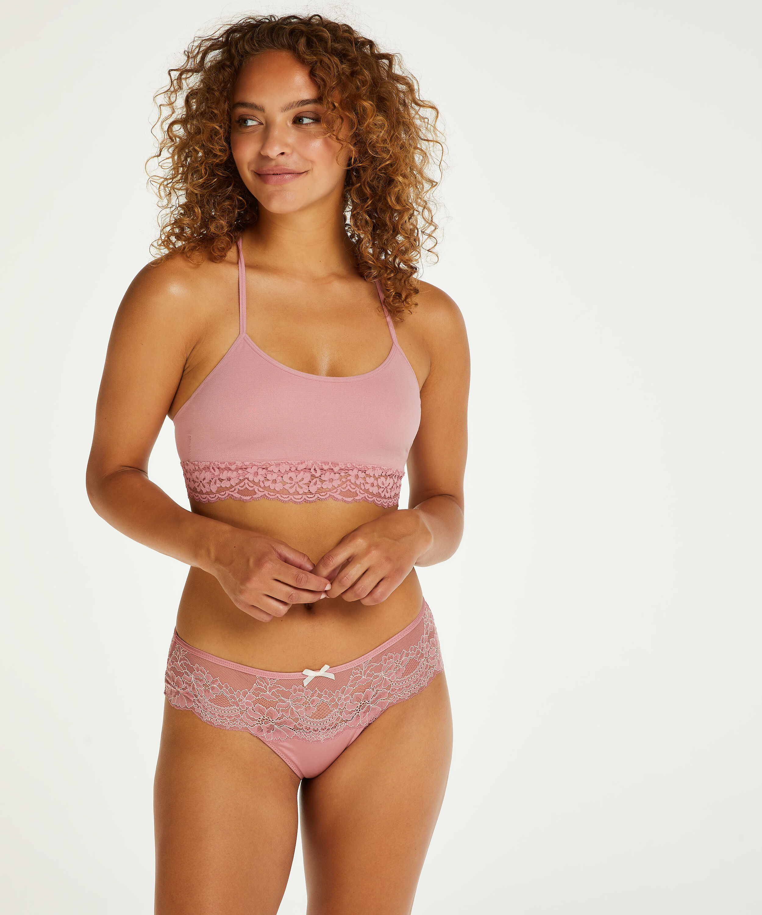 Doriane hipster-string, Lilla