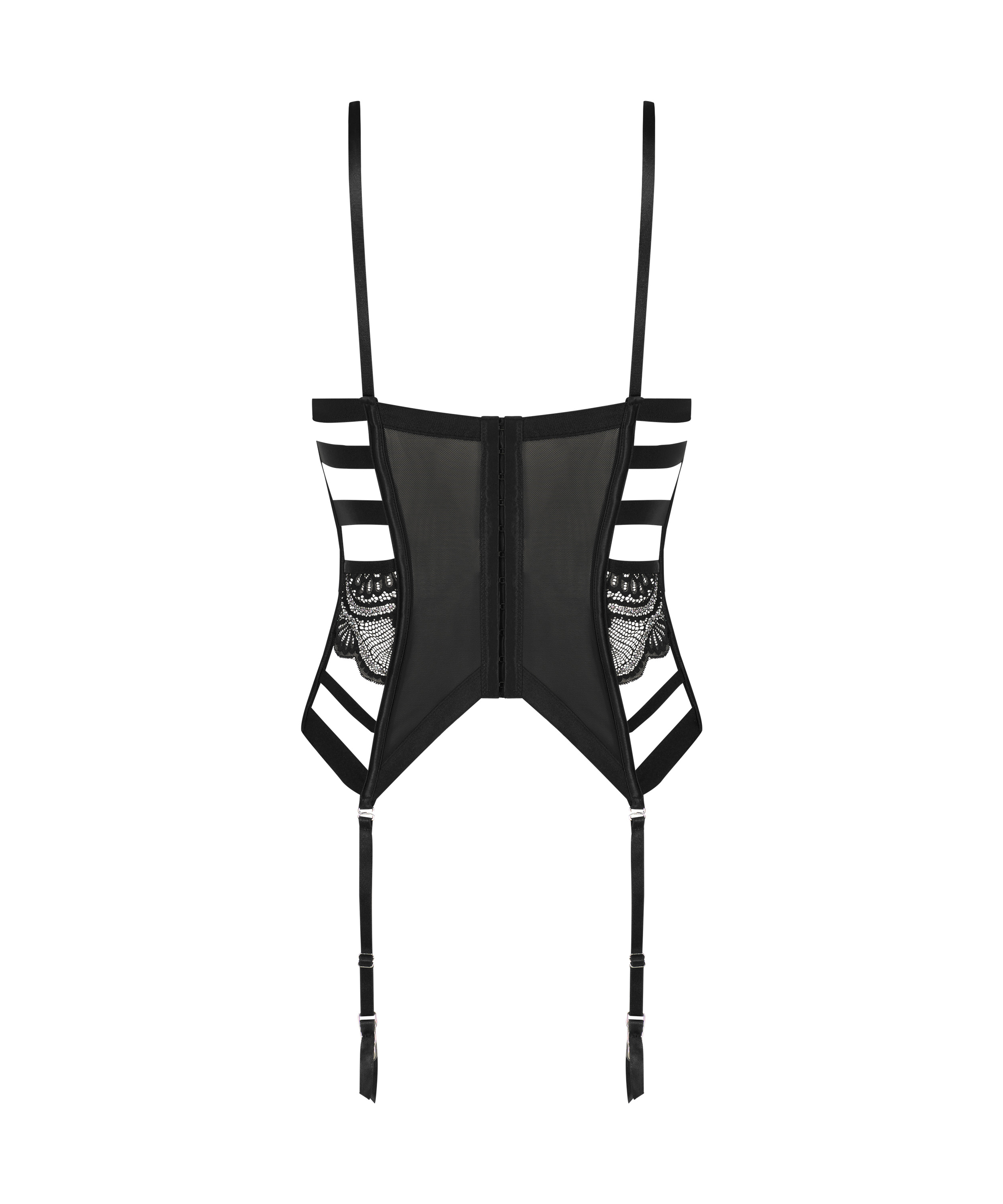 Private Bustier Lyra, Svart, main