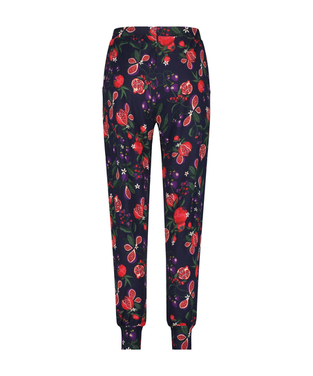 Pyjamabukser Jersey, Bl&aring;