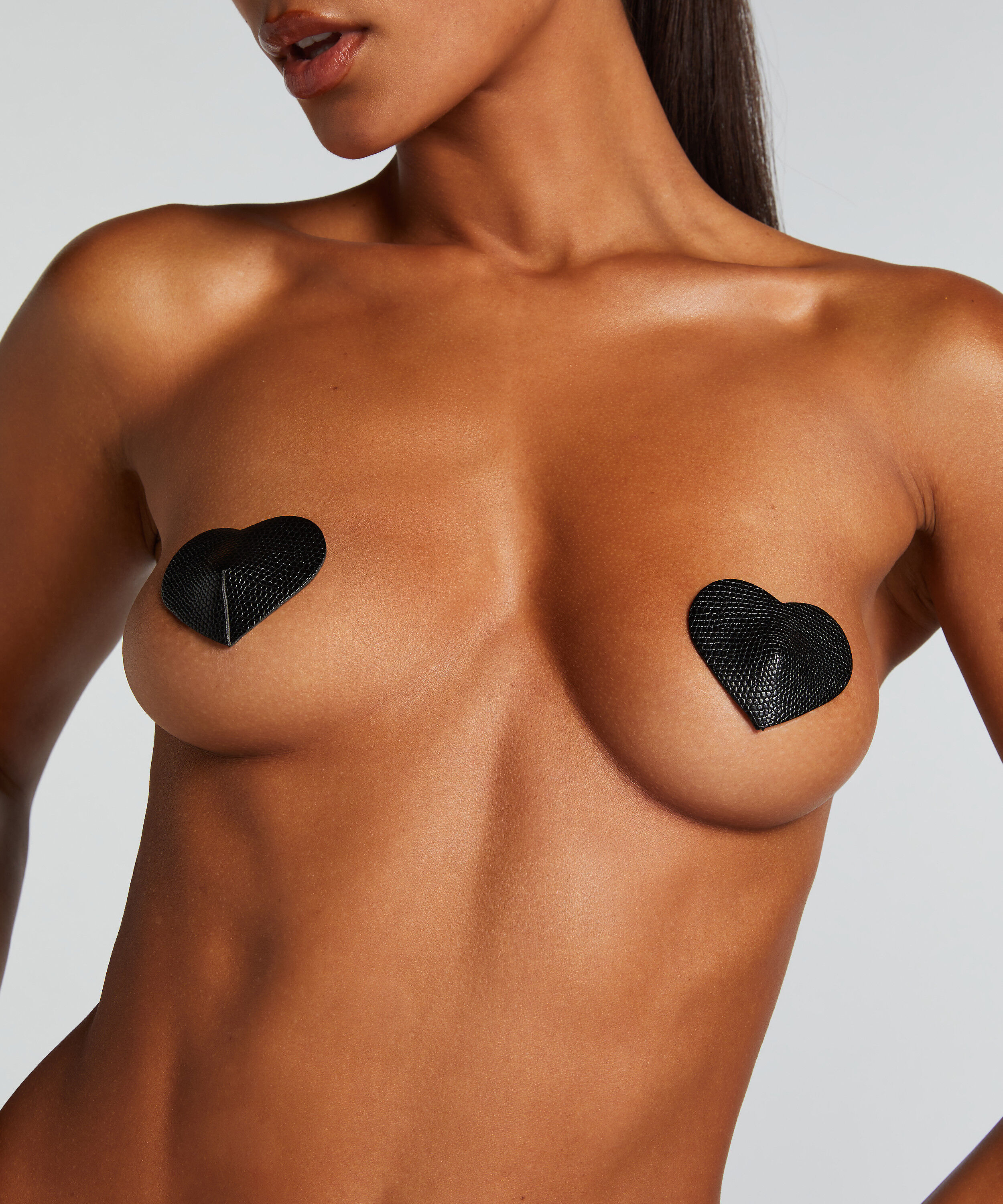 Private Nipple Cover Snake, Svart