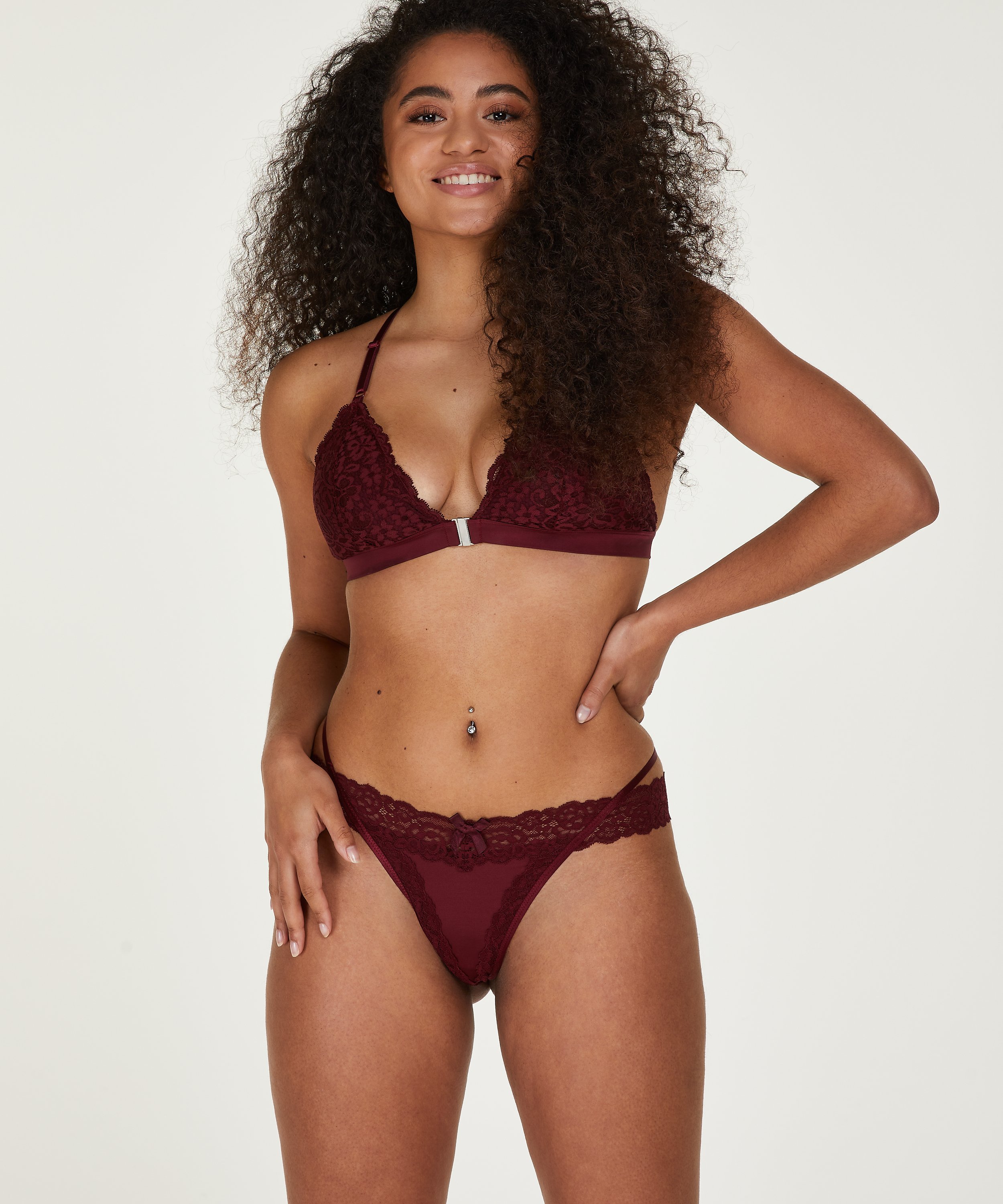 Willow lav tangastreng, Rød, main