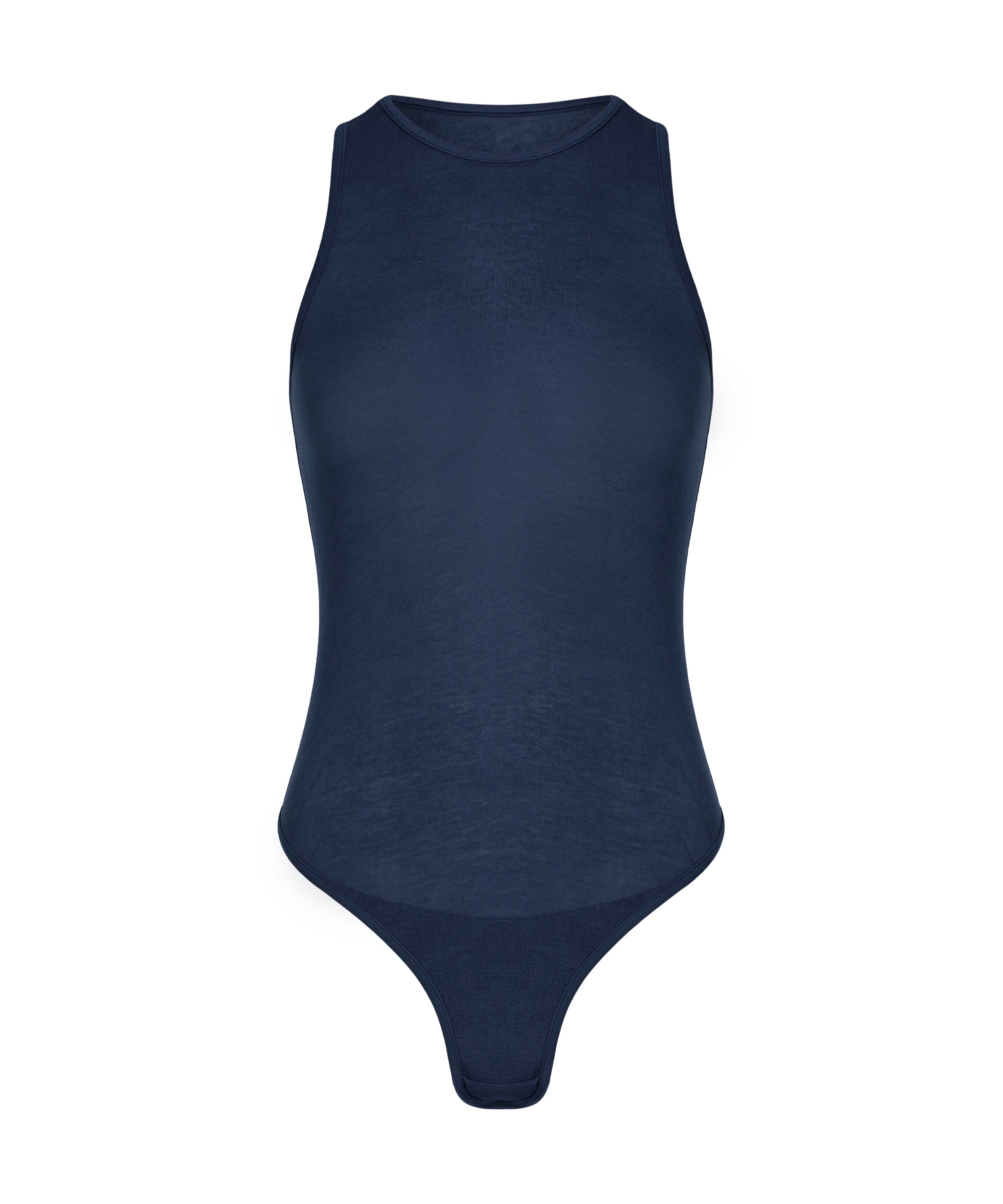 super soft Body med kasjmir skjorte, Bl&aring;, main