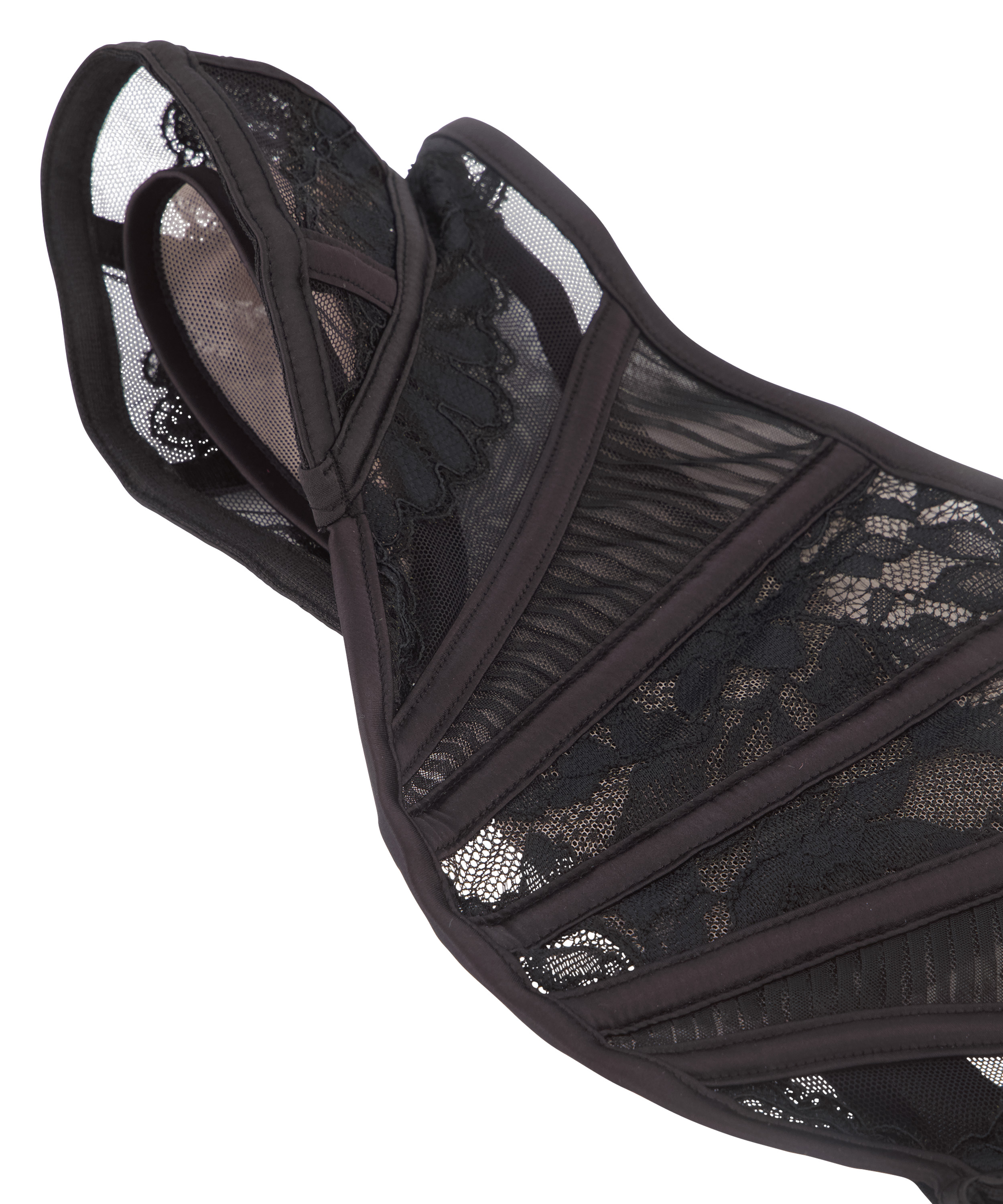 Snørekorsett Antonia, Svart, main