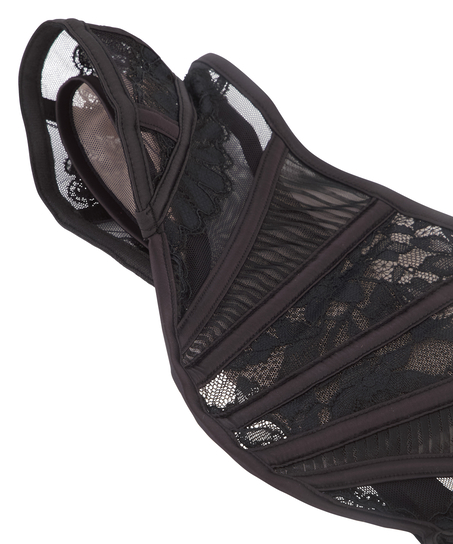 Snørekorsett Antonia, Svart