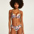Hawaii Polstret push-up bikinitopp, Hvit