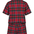 Twill pyjamas sett, Rød
