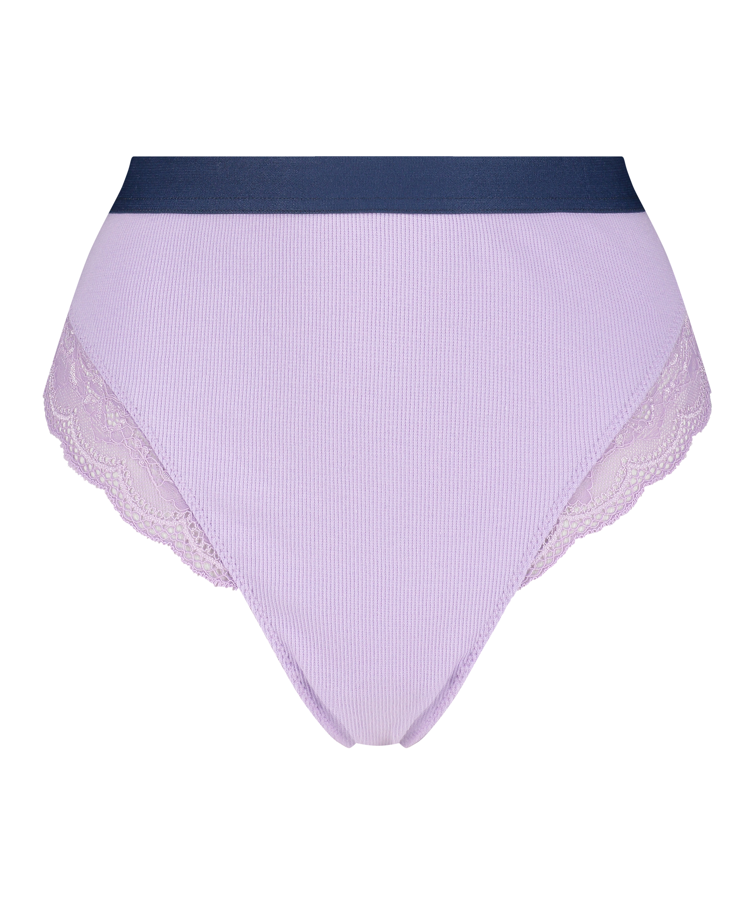 Glo up g-streng med h&oslash;y skj&aelig;ring, Bl&aring;, main