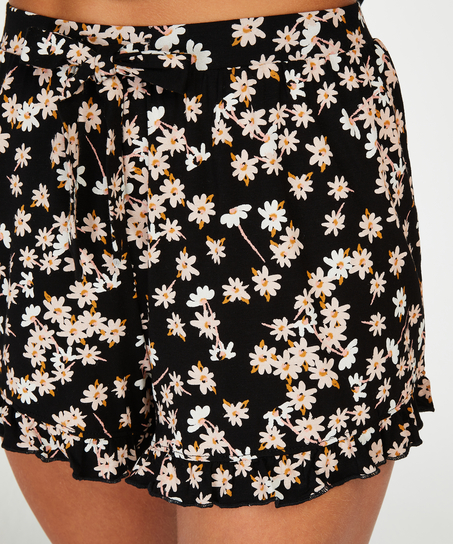 Kort pysjamassett, Svart