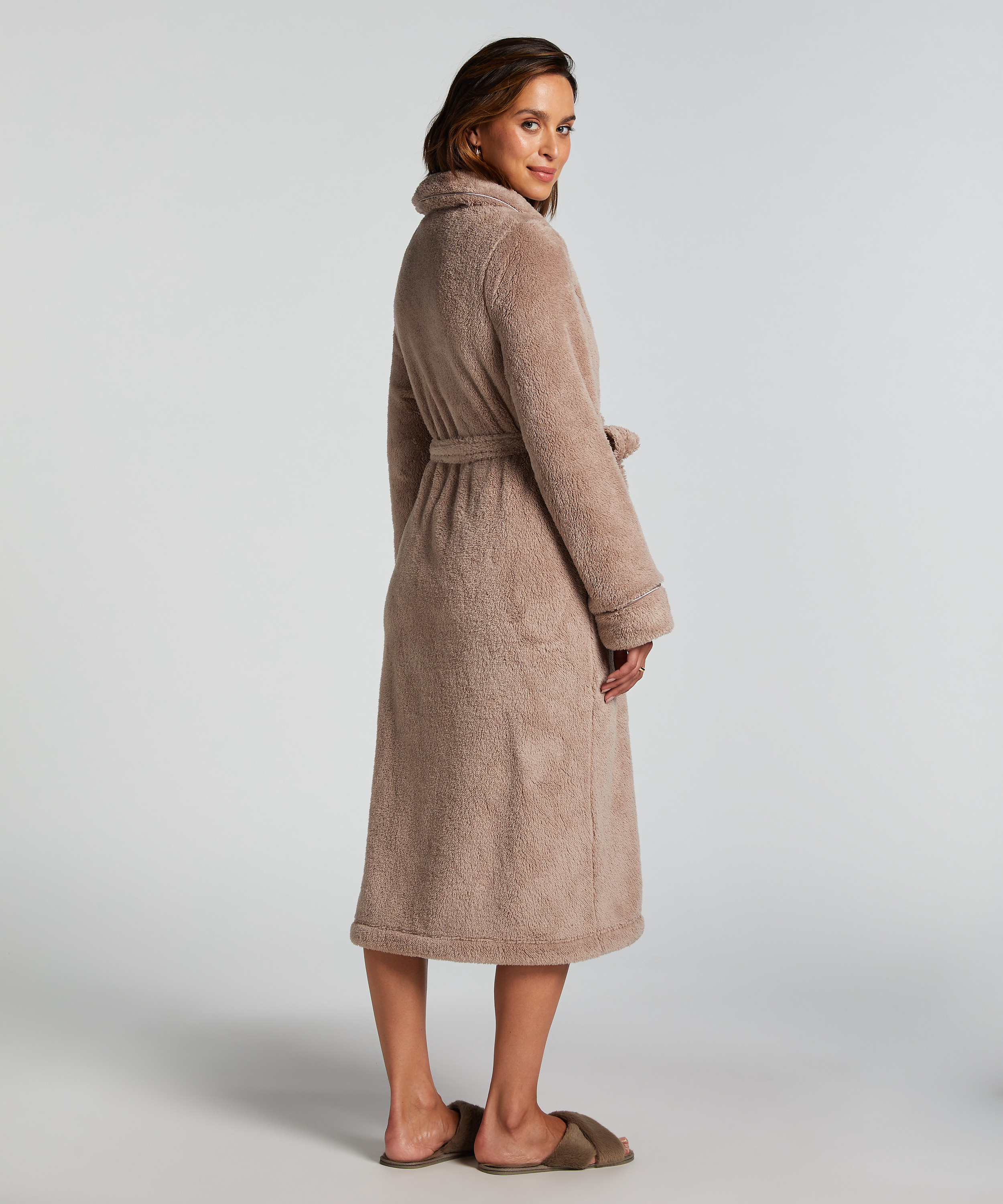 Badekåpe Fleece, Beige, main