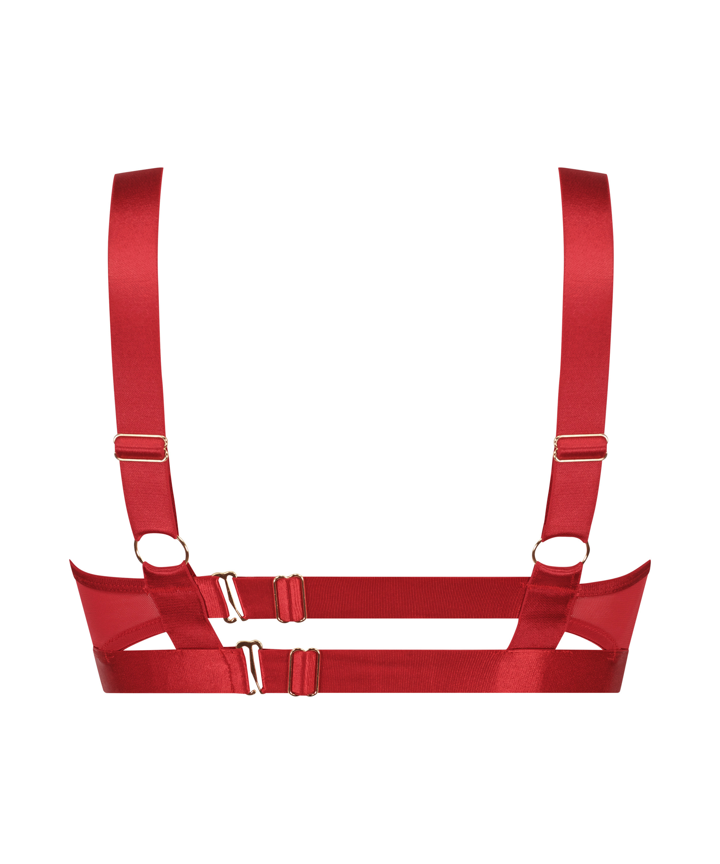 Uvattert bh med bøyle Aurelia, Rød, main
