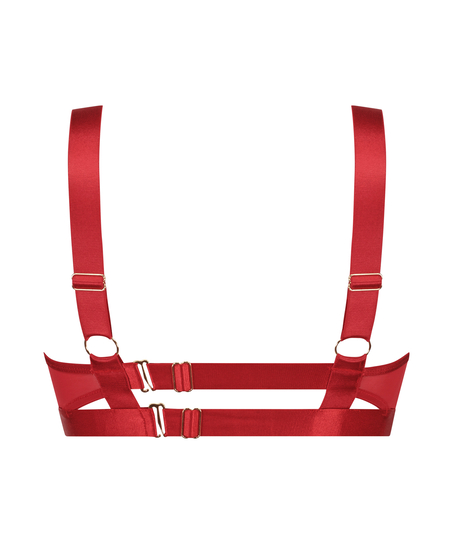 Uvattert bh med bøyle Aurelia, Rød
