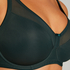 Uvattert bh med bøyle minimisering Nina, Grønn
