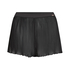 Plisse Short, Svart