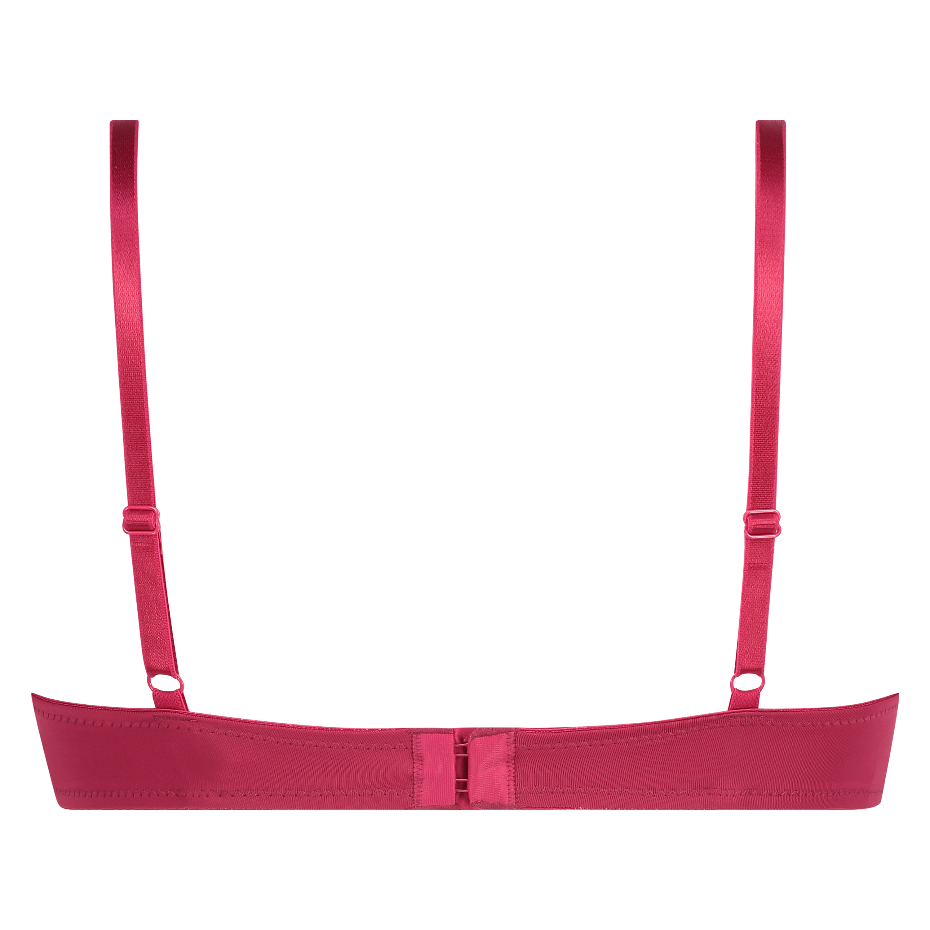 Vattert bh med b&oslash;yle Plunge, Rosa, main