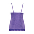 Cami-topp Velours Lace, Lilla