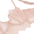 Uvattert bh med bøyle longline Sher, Rosa
