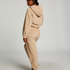 Fleece Snuggle joggebukse, Beige