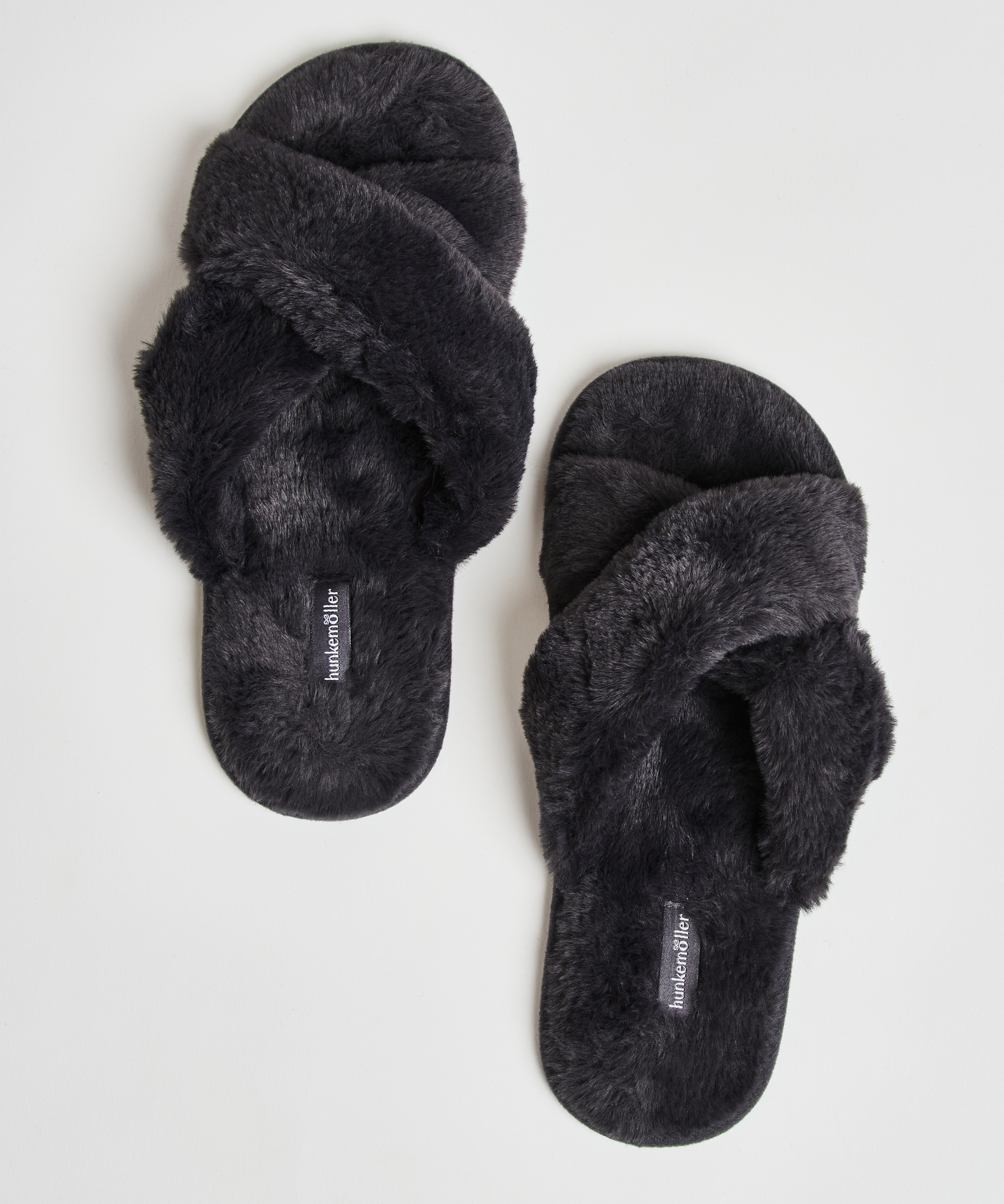 Cross Straps Indoor Sandals, Grå, main