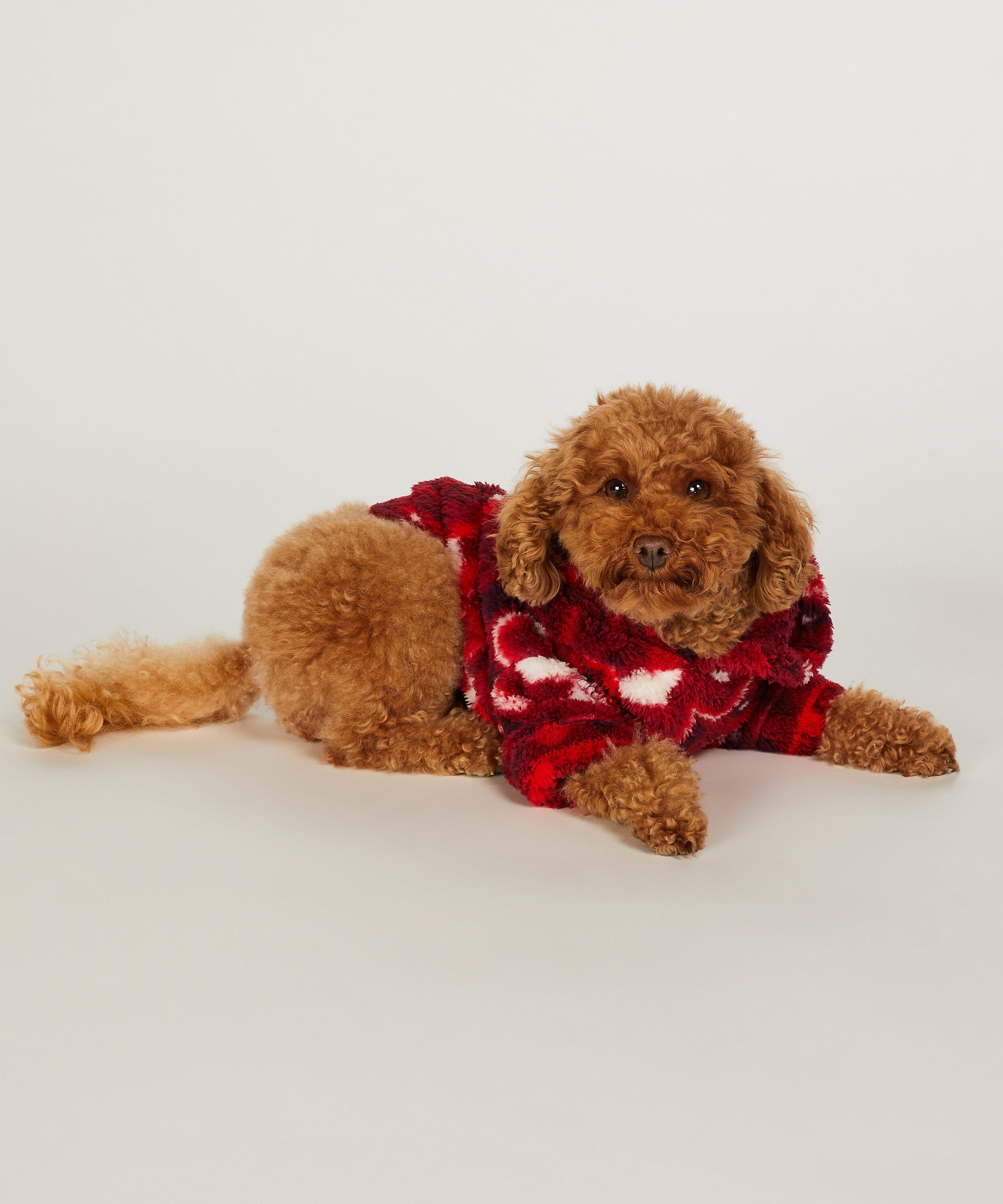 Hunde-onesie, Rød Hunde-onesie, Rød