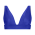 Triangel-bikinitopp Santorini, Blå