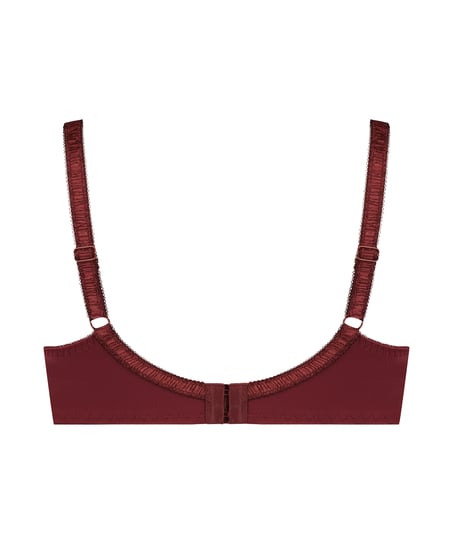 Uvattert bh med b&oslash;yle Diva, R&oslash;d