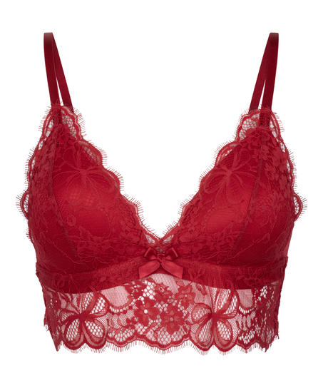 Marianna Triangle Bralette, R&oslash;d