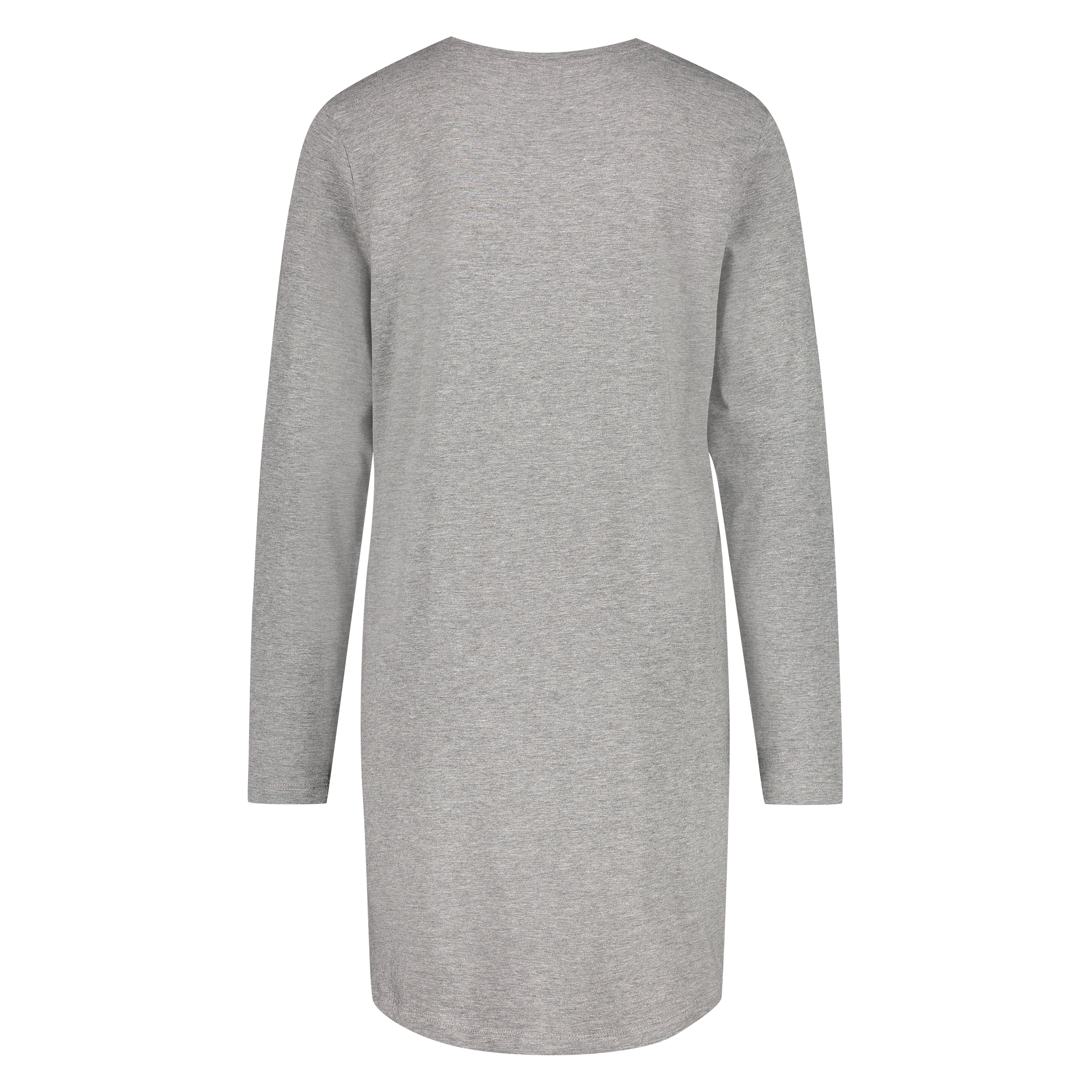 Round Neck Nightshirt, Gr&aring;, main