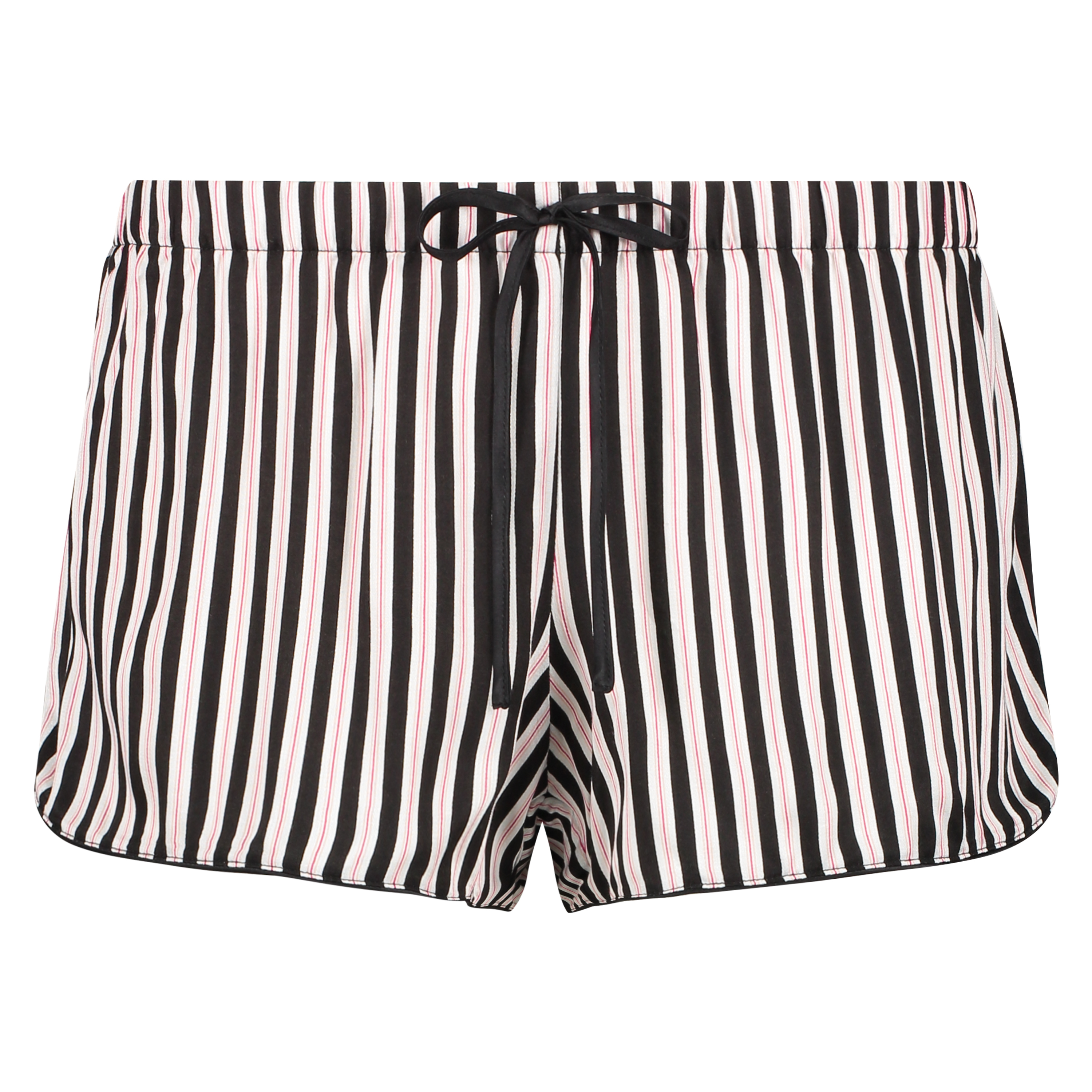 Woven shorts, Svart, main