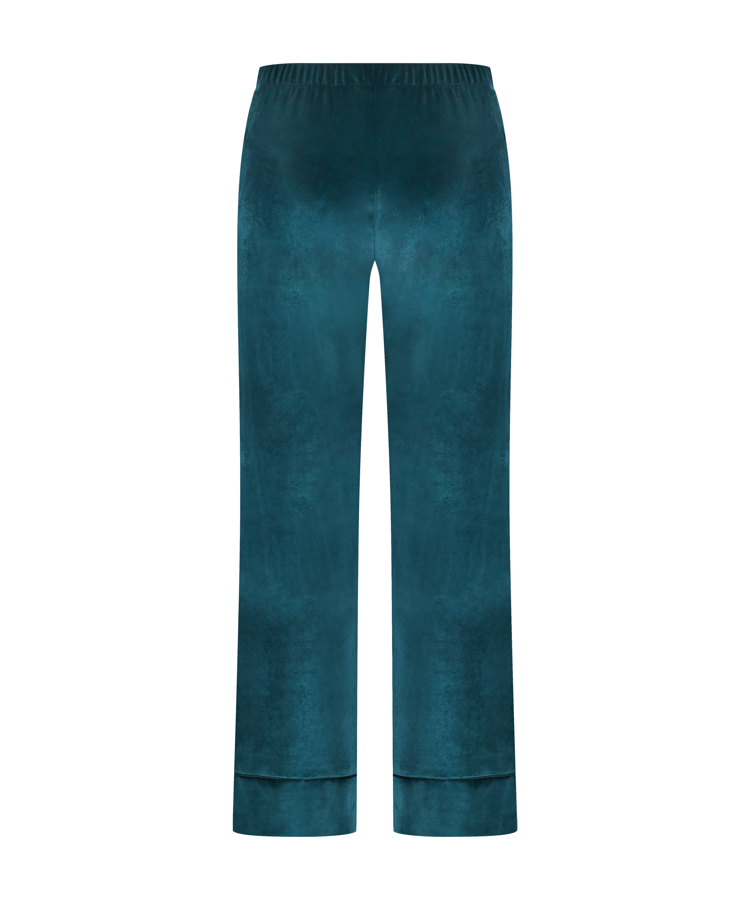 Joggebukser Velours, Bl&aring;, main